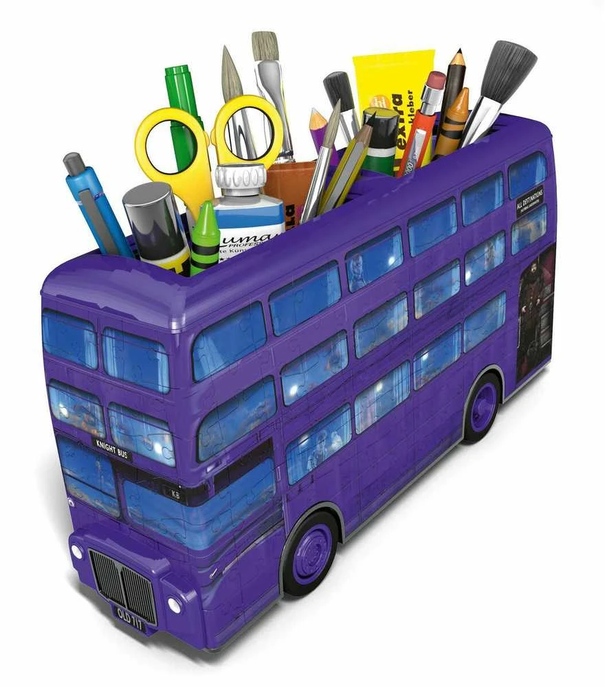 RAVENSBURGER 3D dėlionė Harry Potter Knight Bus, 216d., 11158