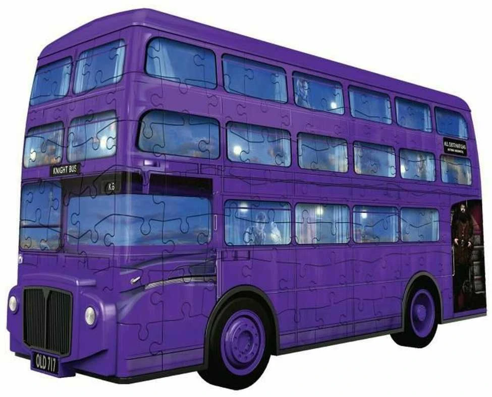 RAVENSBURGER 3D dėlionė Harry Potter Knight Bus, 216d., 11158