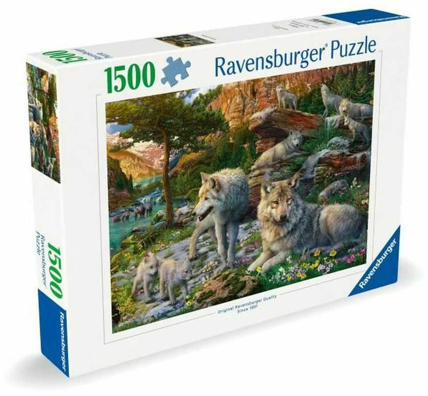 Dėlionė Ravensburger pavasario vilkai