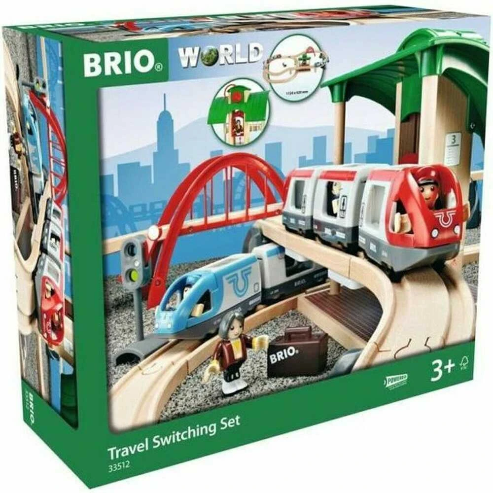 Ieškote BRIO Railway 33512 Traukinių mainų bėgių rinkinio?