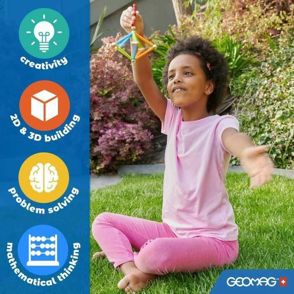 Dėlionė Geomag Magnetinis konstruktorius - Klasikinis – Geometrija (24 vnt.)