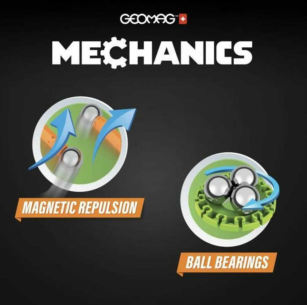 Geomag Magnetinis konstruktorius - Mechanika - Smagračiai (96 vnt.)