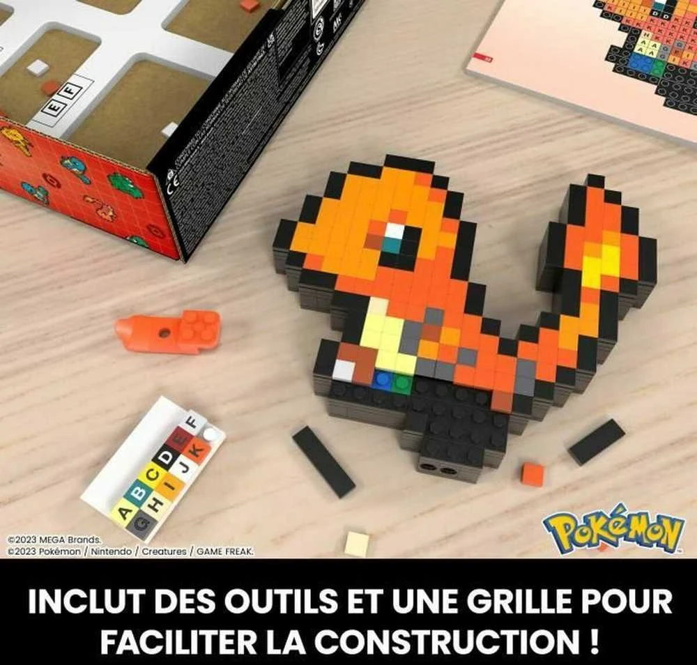 Mega Bloks Mega Pokemon Charmander konstruktorius
