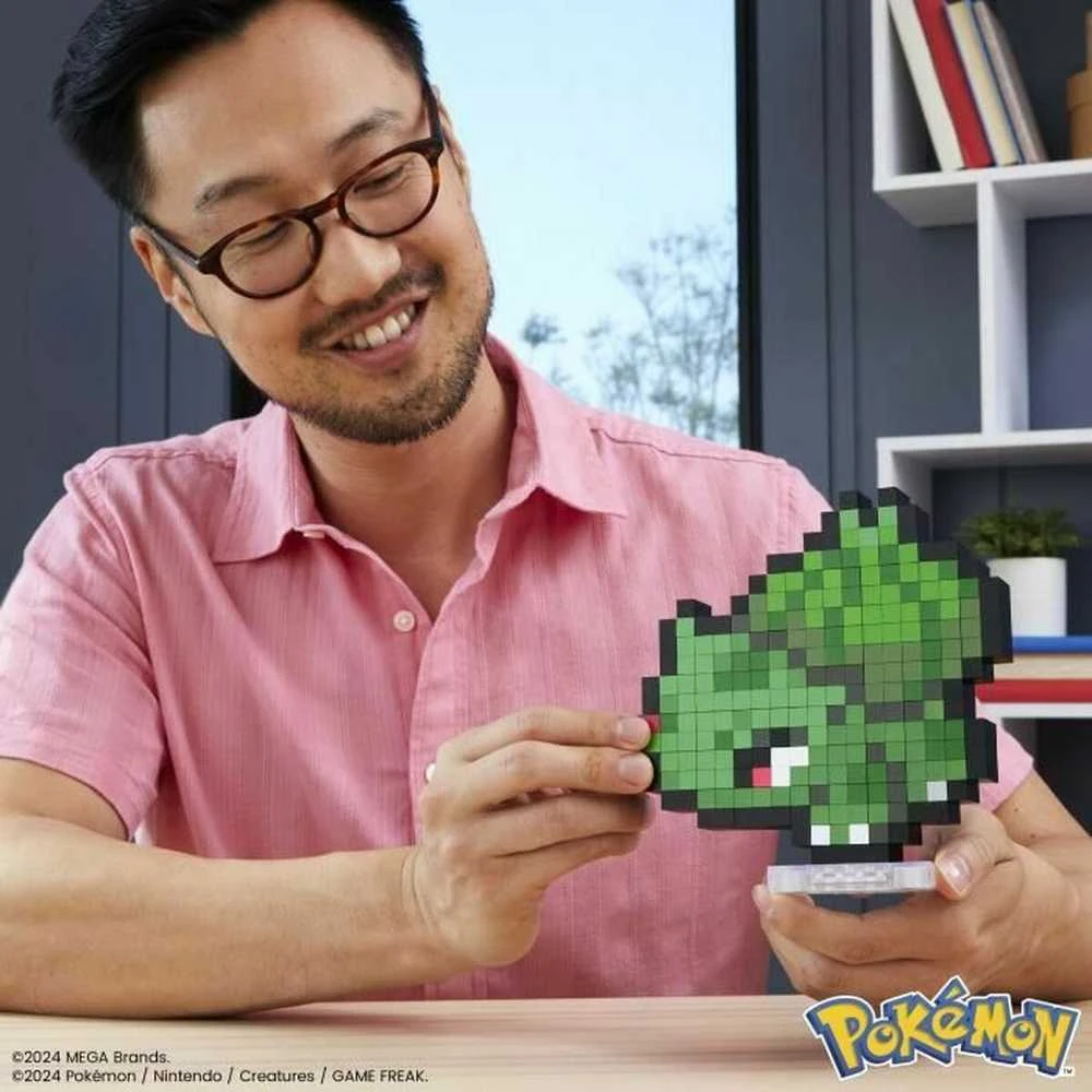 Mattel MEGA Pokemon Pixel Bulbasaur HTH75