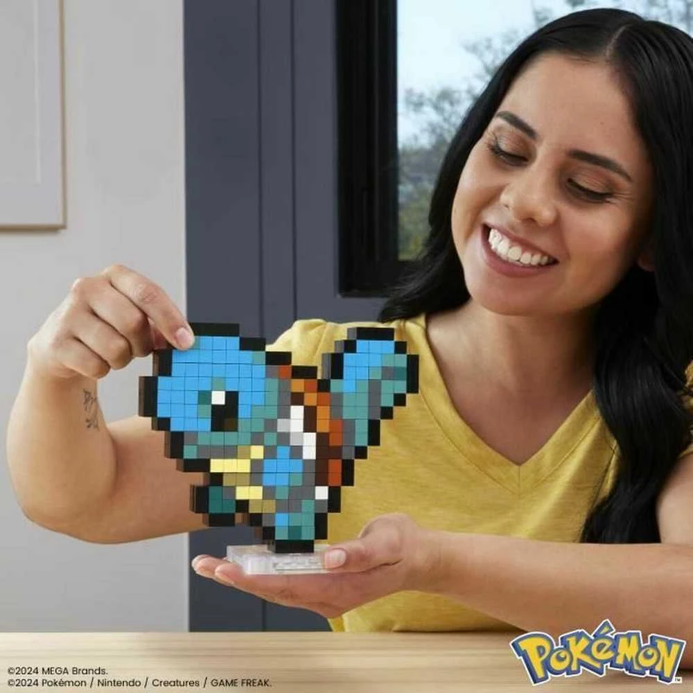 Mattel Konstruktorius Mega Construx Pokemon Pixel Squirtle HTH77