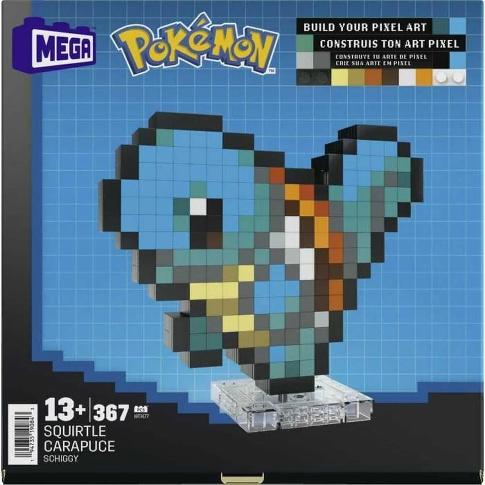 Mattel Konstruktorius Mega Construx Pokemon Pixel Squirtle HTH77