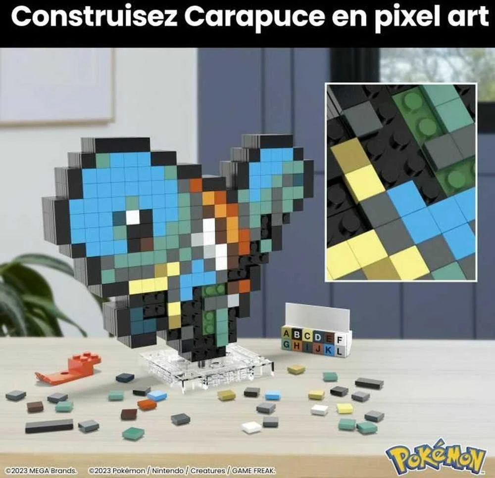 Mattel Konstruktorius Mega Construx Pokemon Pixel Squirtle HTH77
