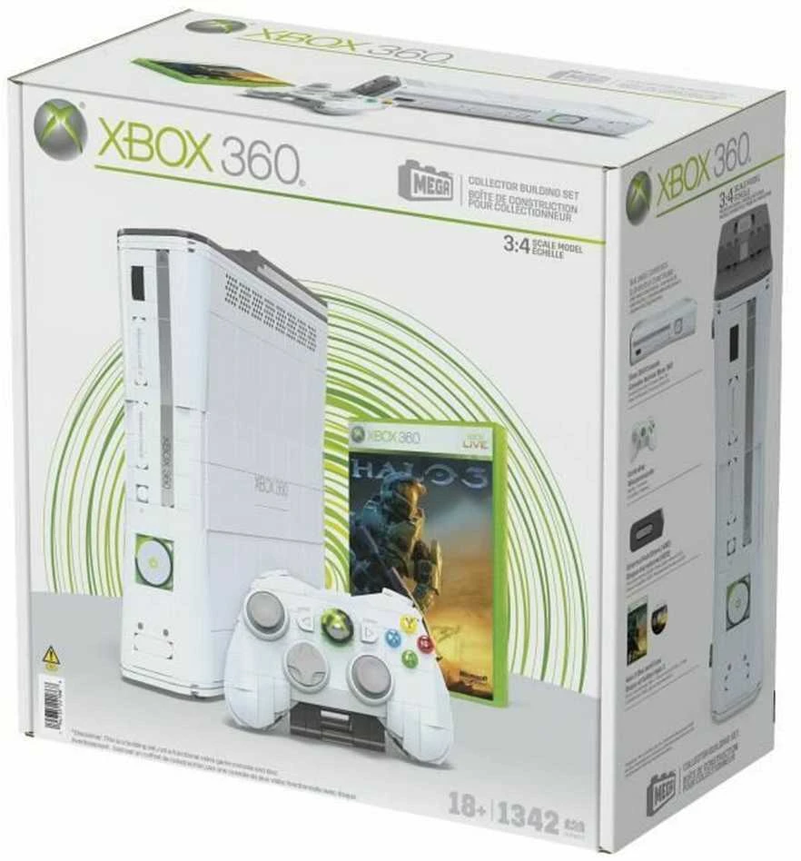 Mattel MEGA Microsoft XBOX 360 konstruktorius konsolės replika
