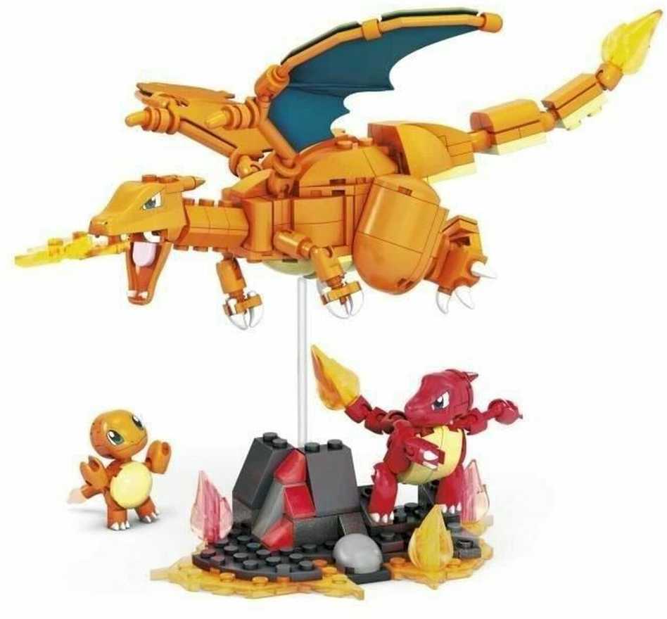 Mattel „Mega Construx Pokemon“ rinkinys „Charmander evoliucija“