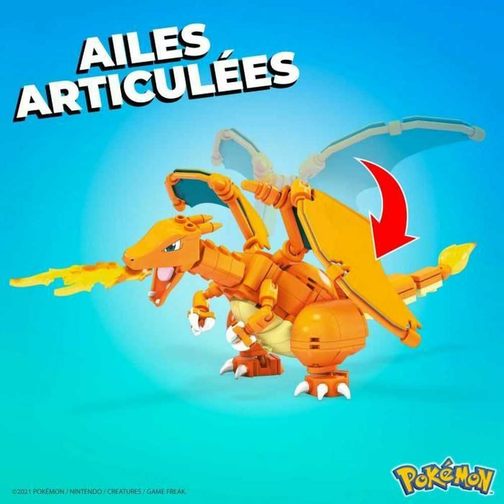 Mattel „Mega Construx Pokemon“ rinkinys „Charmander evoliucija“