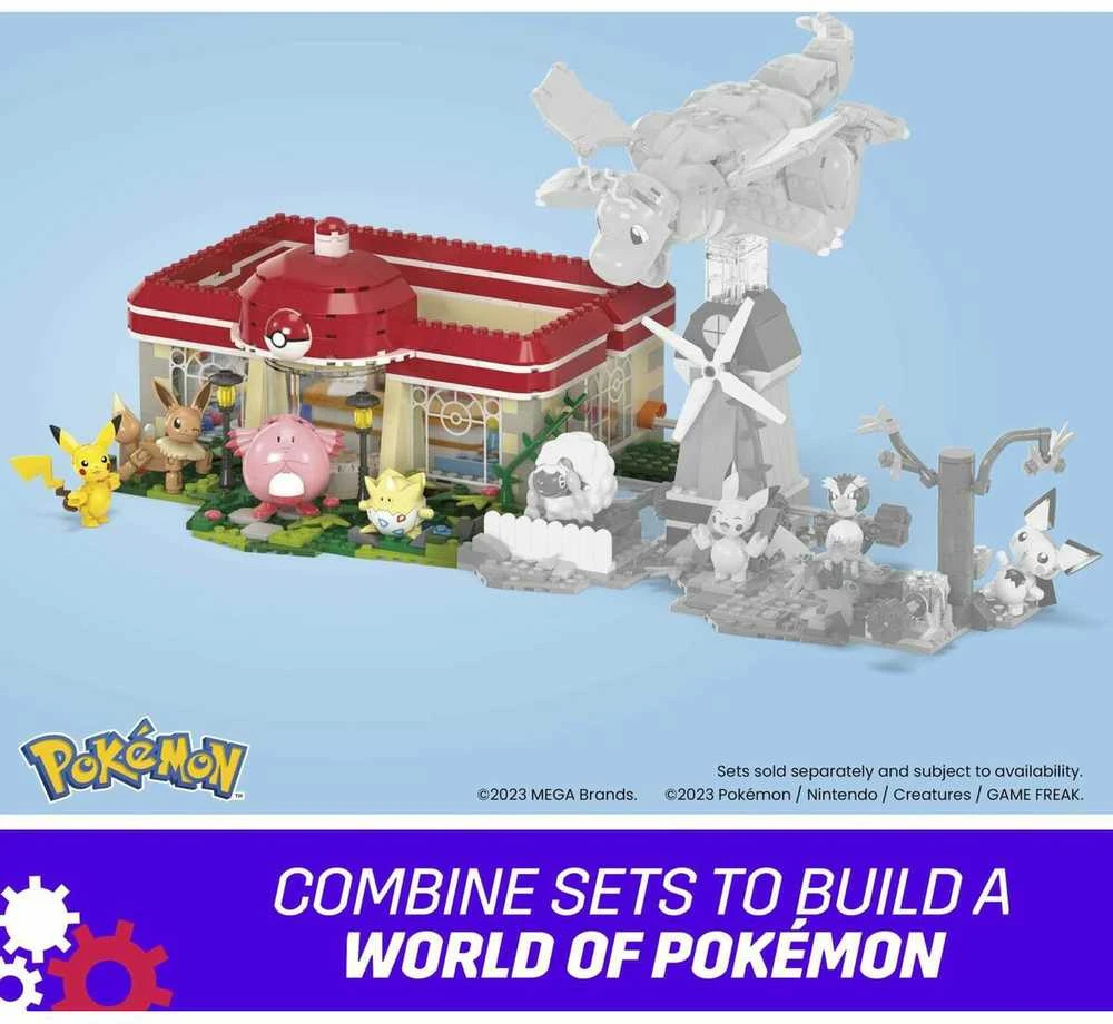 Mattel Mega Pokemon Forest Pokemon centras
