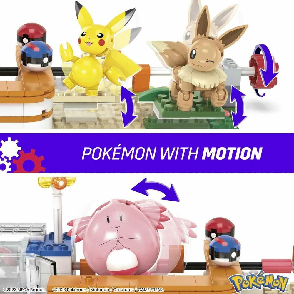 Mattel Mega Pokemon Forest Pokemon centras