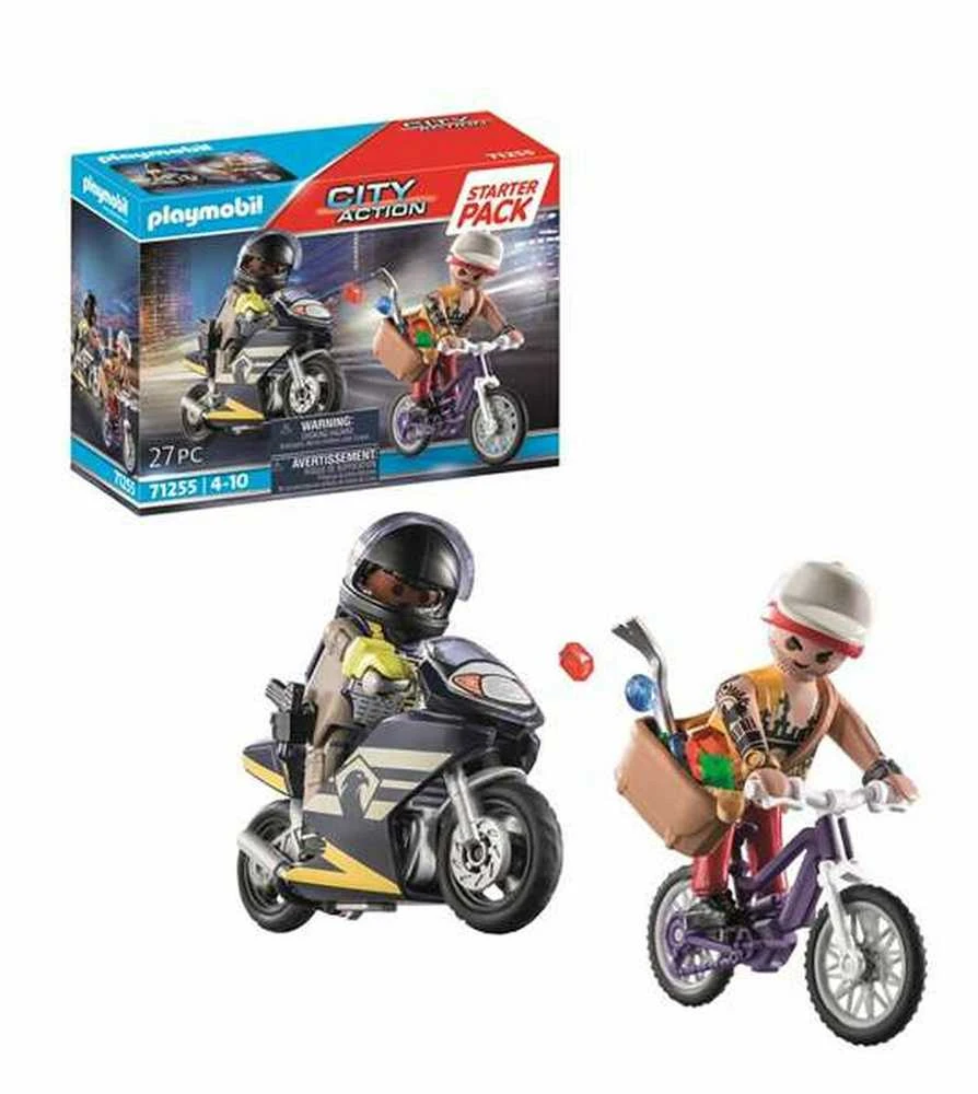 PLAYMOBIL CITY ACTION Pradinis rinkinys su policininku ir vagimi 71255