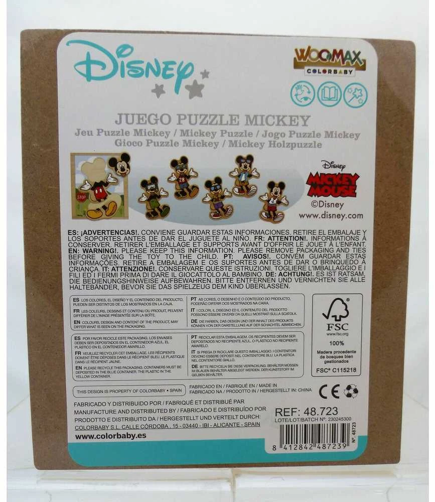Dėlionė Woomax Vaikiška medinė puzlė Disney Medžio (19 pcs)