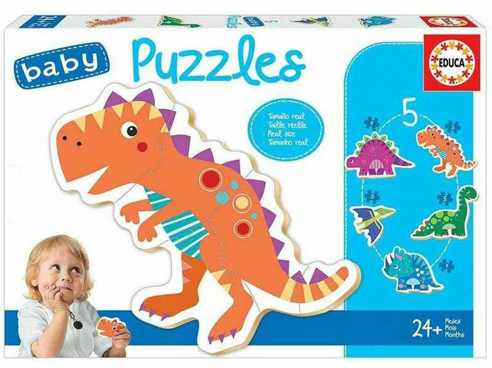 Educa dėlionė 21 vnt. - Dinozaurai