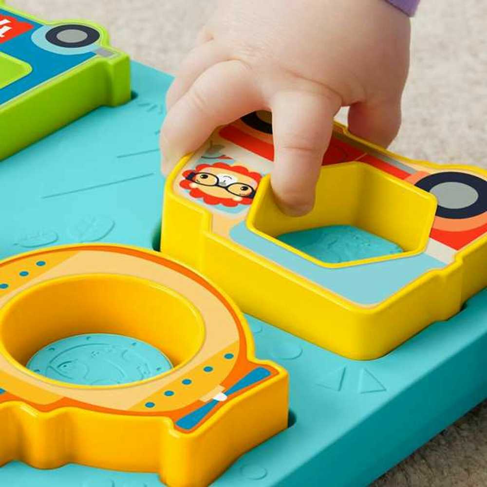 Mattel FISHER-PRICE formelių rūšiuoklė – Mašinėlės (HRP31)