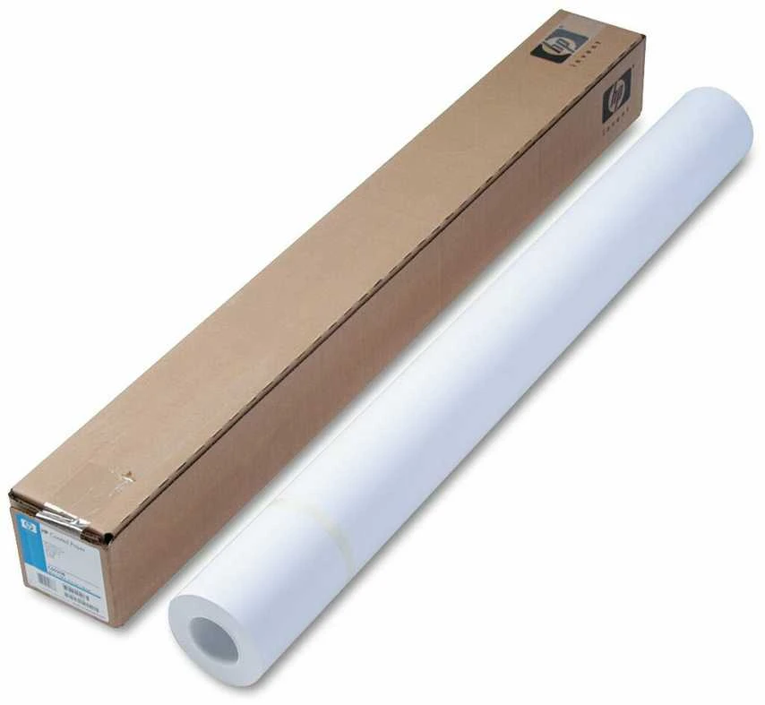 Hewlett Packard (HP) HP padengtas popierius 914mm x 45,7m A0/36" ritinys (98g/m2) šviesus baltas