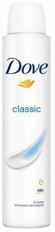 Dove Original Classic Desodorante Purškiklis, 200 ml