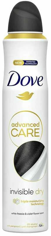 Dove Advanced Care antiperspirantai, 200 ml