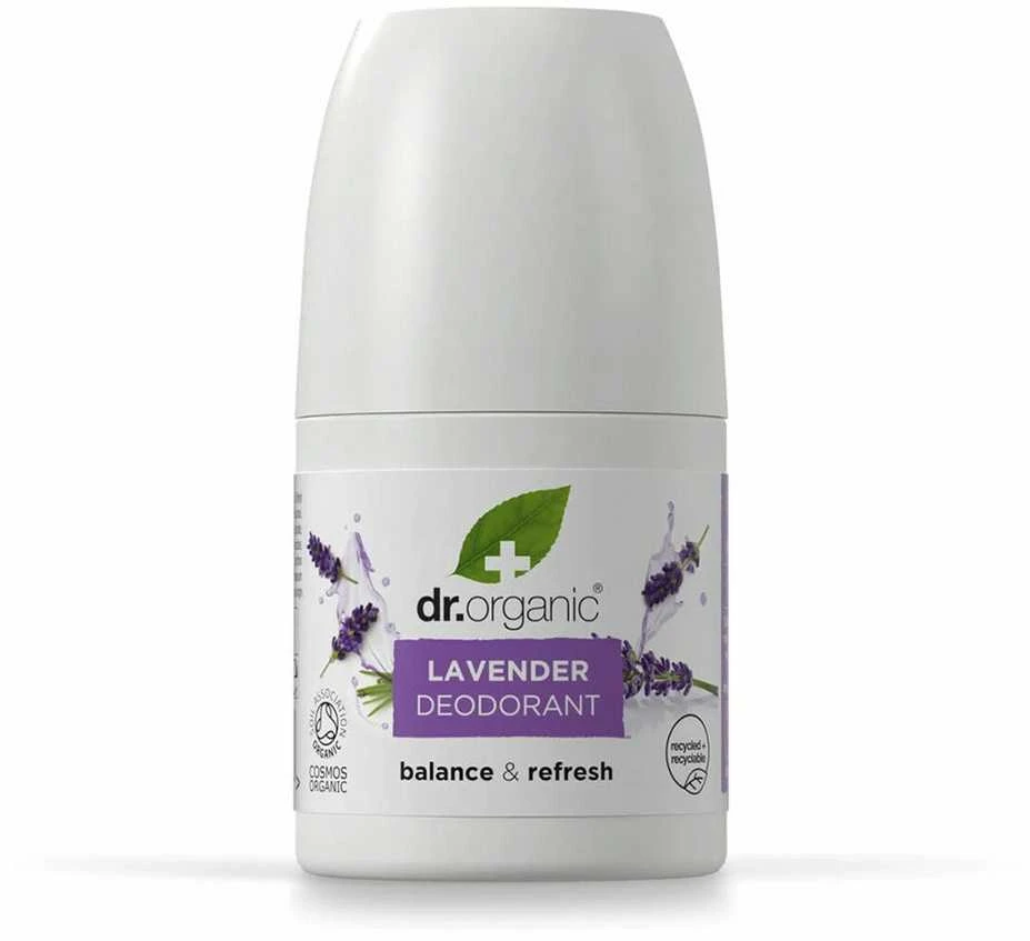 Dr. Organic Lavender Dezodorantas Roll On rutulinis dezodorantas, 50 ml