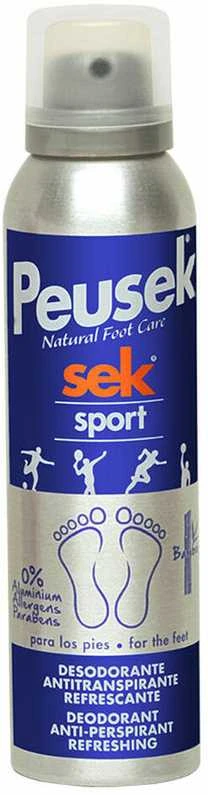 Peusek Sek Sport pėdų dezodorantas purškiklis 150ml