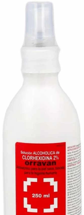 Orravan Chlorheksidinas 2% vandeninis tirpalas 250ml
