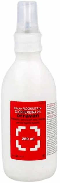Orravan Chlorheksidinas 2% vandeninis tirpalas 250ml