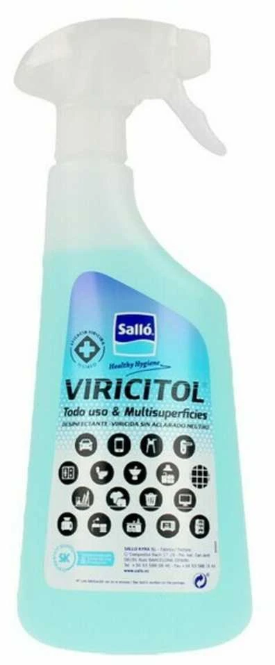 Dezinfekcinis purškalas Viricitol Salló Daugkartinis naudojimas (750 ml)