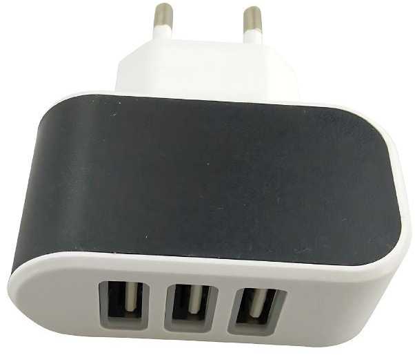 Didelės spartos 5 W 3 x USB greito įkrovimo 3.0 universalus įkroviklis 3.1a