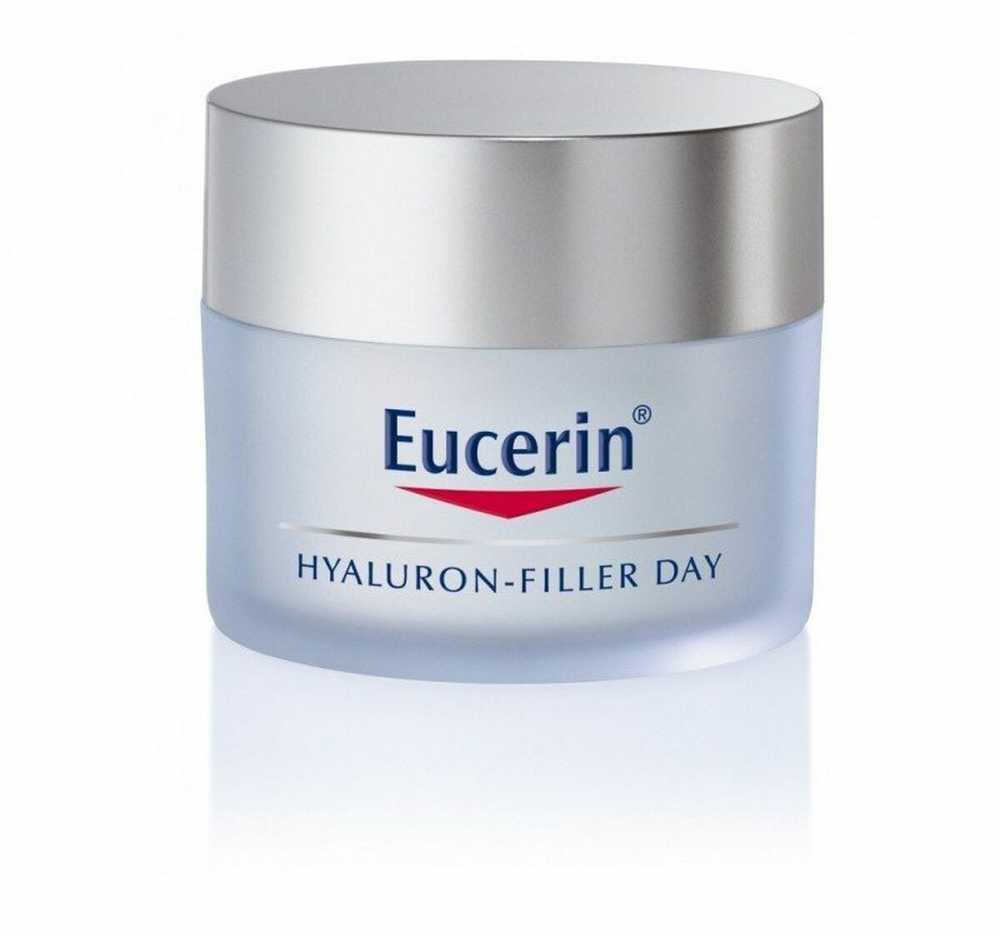 Eucerin Intensyvus užpildomasis dieninis kremas nuo raukšlių sausai odai SPF 15 Hyaluron-Filler + 3x Effect 50 ml