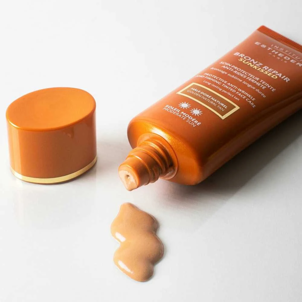 veido kremas apsaugantis odą nuo saulės poveikio Institut Esthederm Sunkissed Bronz Repair 50ml