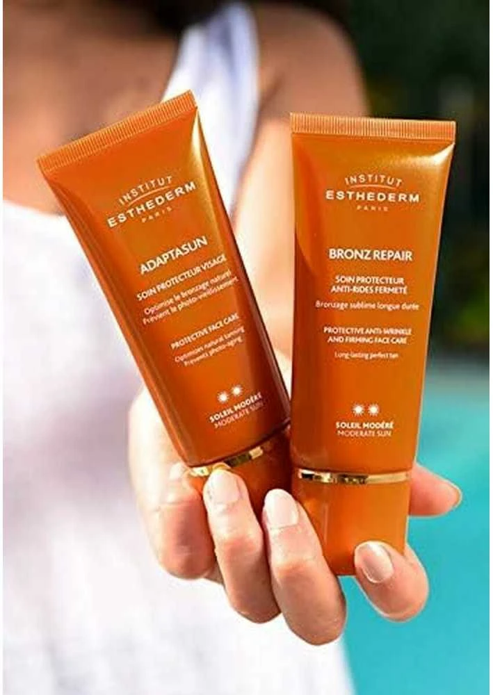 Institut Esthederm Bronz Repair Apsauginė priemonė nuo raukšlių Švelni apsauga nuo saulės Vidutinė apsauga nuo saul