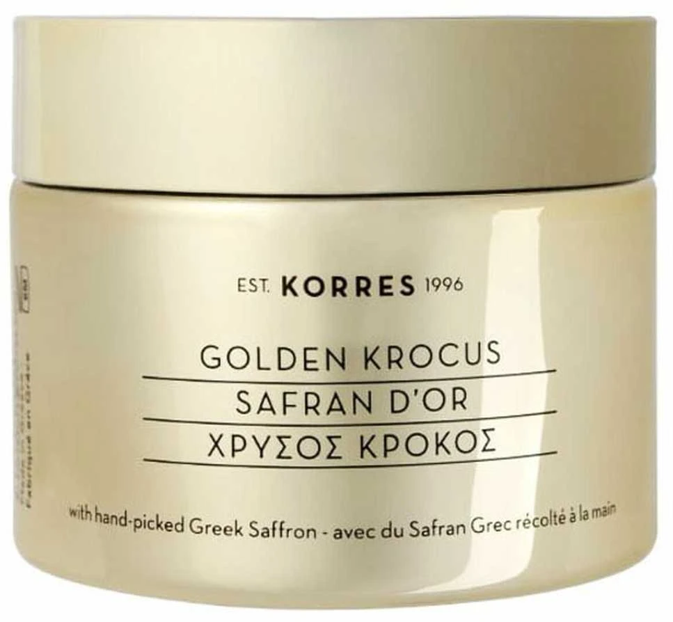 Korres Golden Krocus Hydra-Filler Plumping Kreminis Day Kreminis