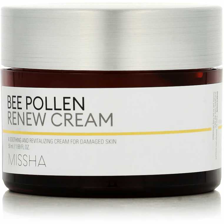 Missha Bee Pollen Renew Kreminis atkuriamasis veido kremas, 50 ml