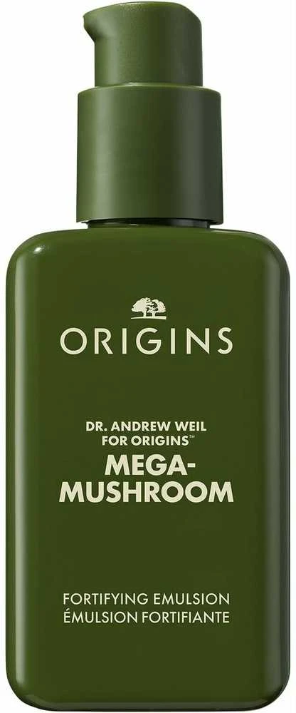 Origins Dr. Andrew Weil for Origins™ Mega-Mushroom Fortifying emulsija su Reishi ir šaltalankių raminamoji ir drėkinamoji emulsija, 100 ml