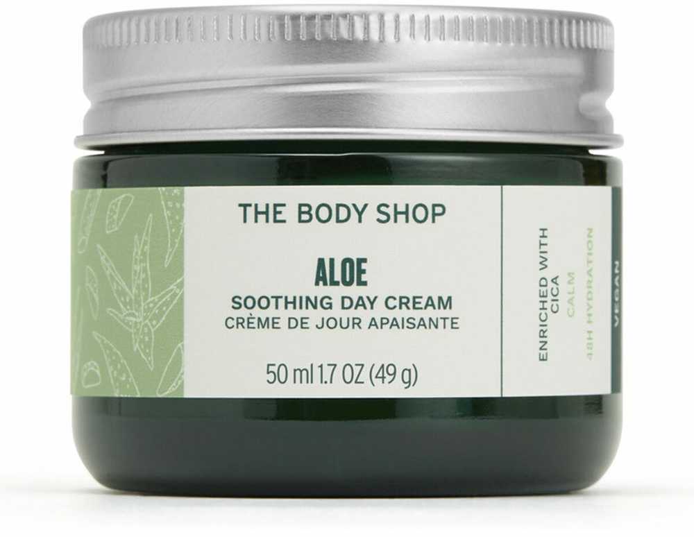 „The Body Shop“ raminamasis dieninis kremas su alaviju, 50 ml