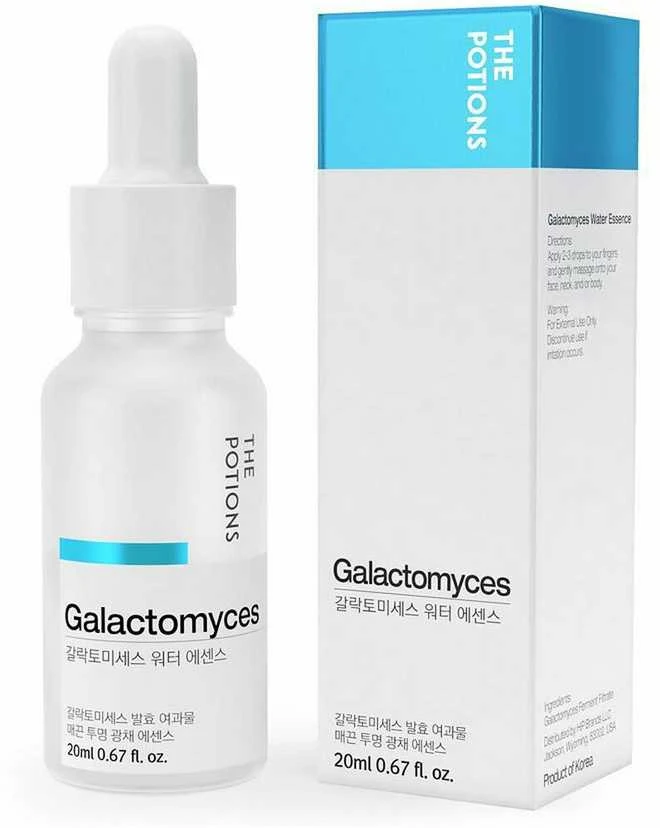 The Potions Galactomyces Vanduo Essence lengvoji esencija su fermentuotu mielių filtratu 20ml