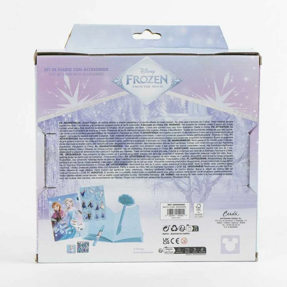 CERDÁ Disney Frozen Diary set