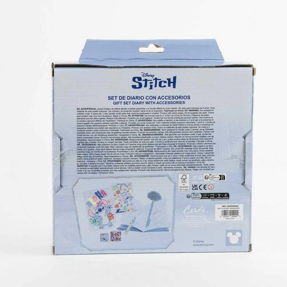 CERDÁ Disney Stitch Diary set