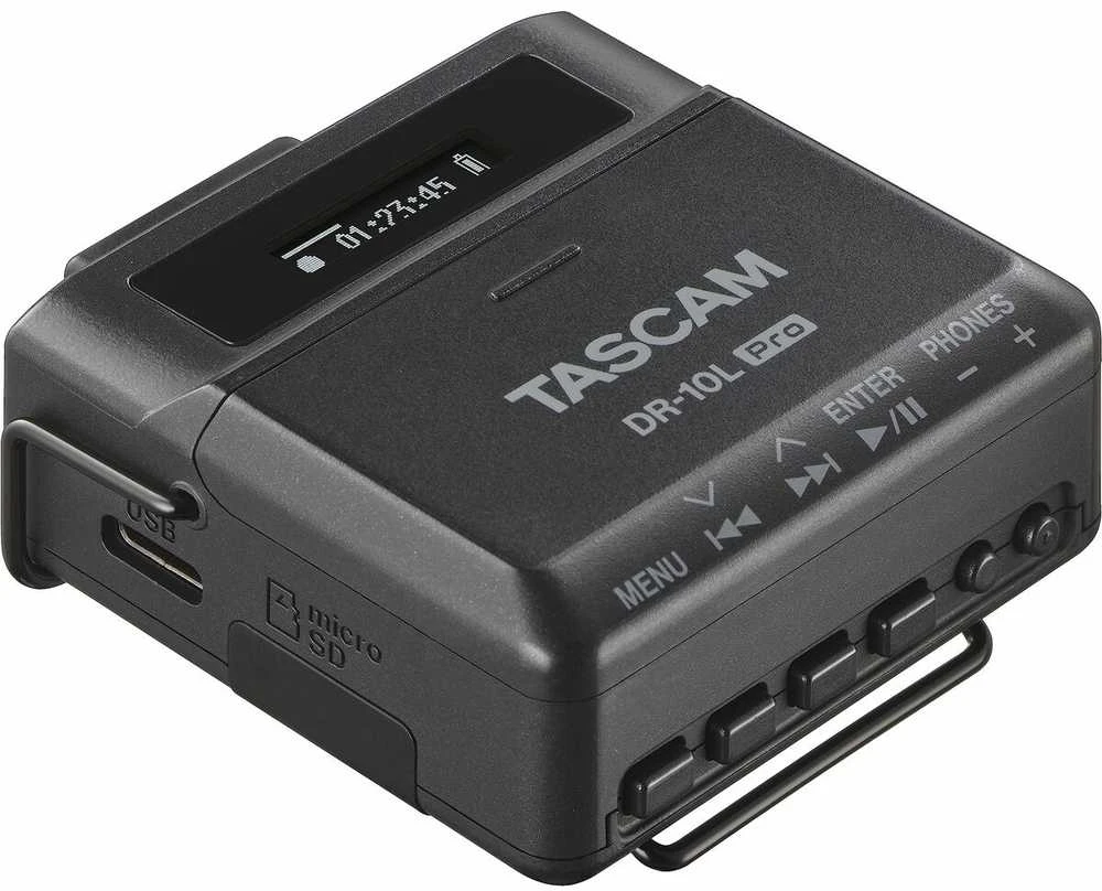 Skaitmeninis Diktofonas - Tascam DR-10L Pro su Lavalier Mikrofonu