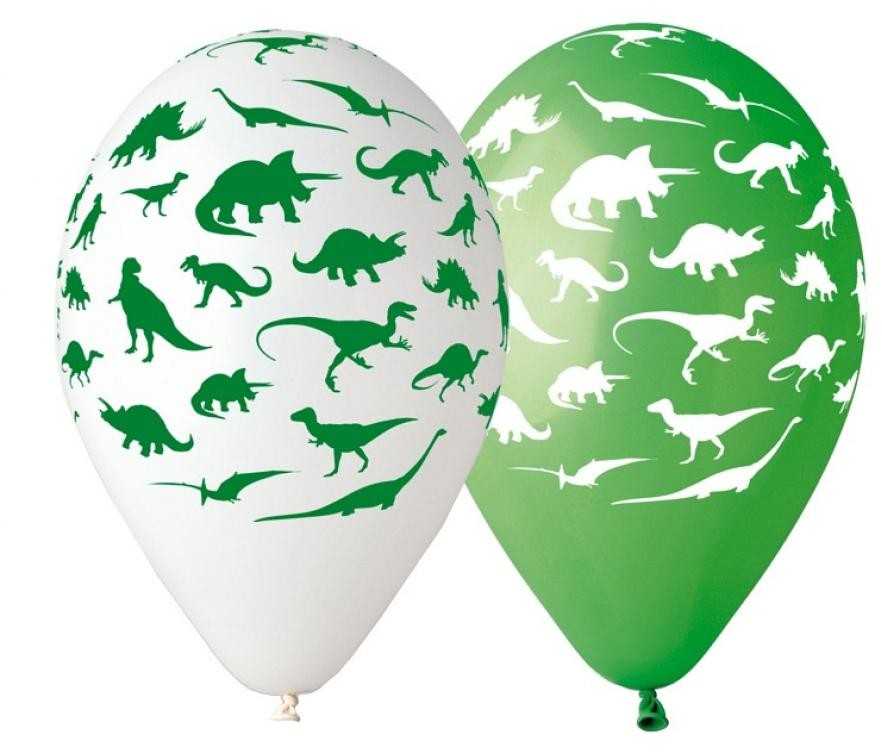 GoDan Balloons Dinosaurs 5 vnt