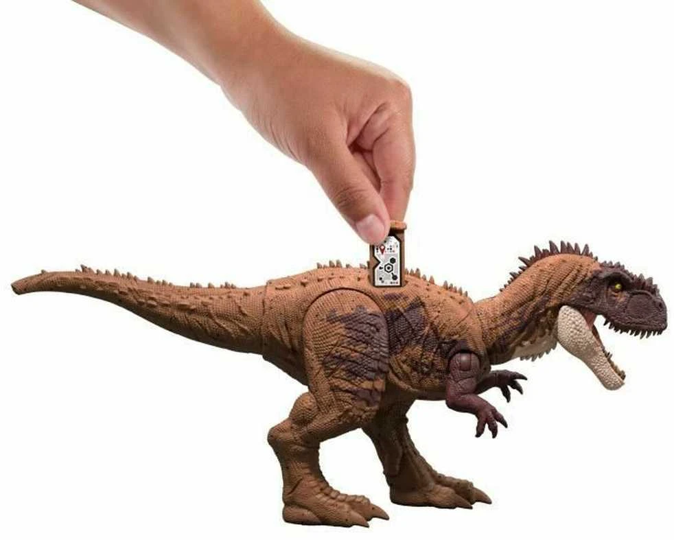 Mattel Kryptops Juros periodo pasaulio dinozauro figūrėlė su laukiniu riaumojimu ir judančiomis dalimis ZA6057