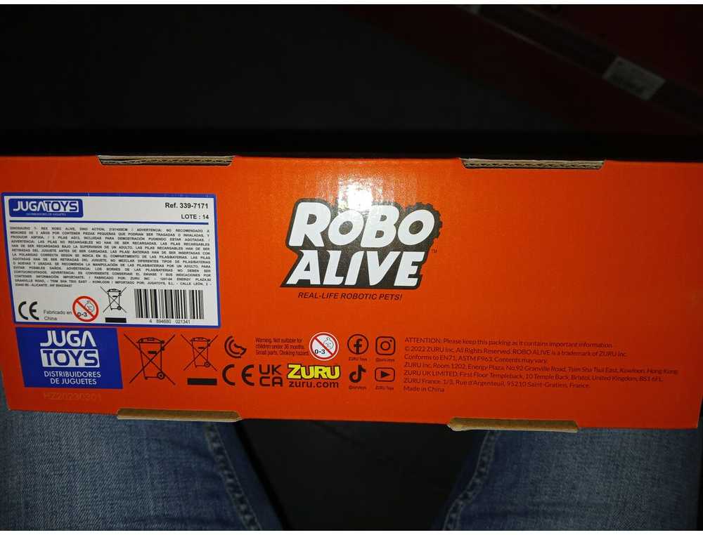 Zuru *****PIRKTI Robo Alive dinozauro tiranozauro garsą 7171 21341