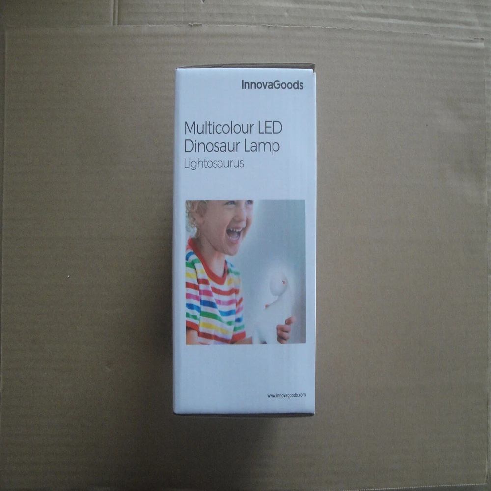 Dinozauro LED daugiaspalvė lempa Lightosaurus InnovaGoods