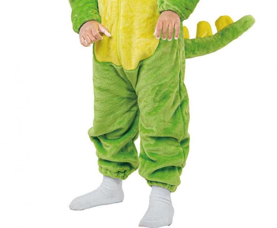 Dinozauro žalias kostiumas 92/104 cm