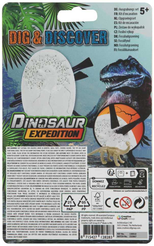 Dinozaurų ekspedicijos mini tyrinėtojo rinkinys