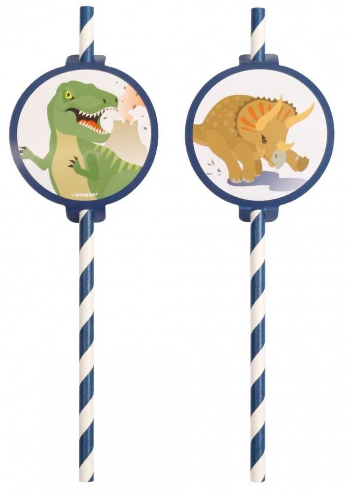 Riethmuller Europe Dinosaur papirsugerør