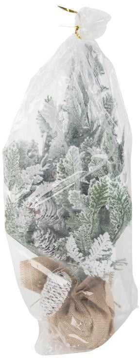 Dirbtinė eglutė su sniegu, 45 cm, dekoratyvinė