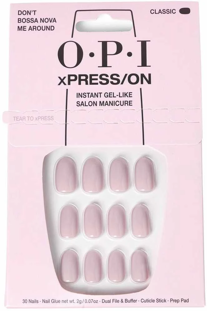 „Opi Xpress-On Artificial Nails Iconic Shades“ „Don't Bossa Nova Me Around 30 U“