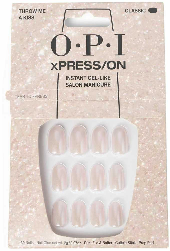 „Opi Xpress-On“ dirbtiniai nagai Ikoniniai atspalviai, išmesk mane bučinį 30 U